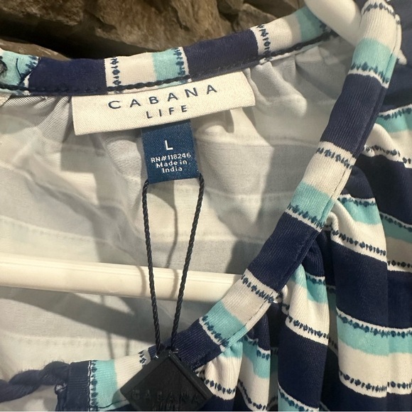 Cabana Life NWT Delray - Coverluxe Ruffle Sleeve Romper NEW Women’s Size Large L - Picture 6 of 11